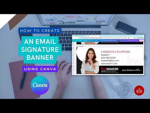 How to Use Our Keller Williams Email Banner Template in Canva