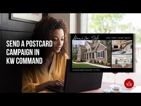 How to Send a Custom Postcard Campaign in KW Command